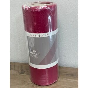 Danskin Foam Roller 12 Inch Pink Marble Swirl Muscle Recovery Yoga Fitness NEW